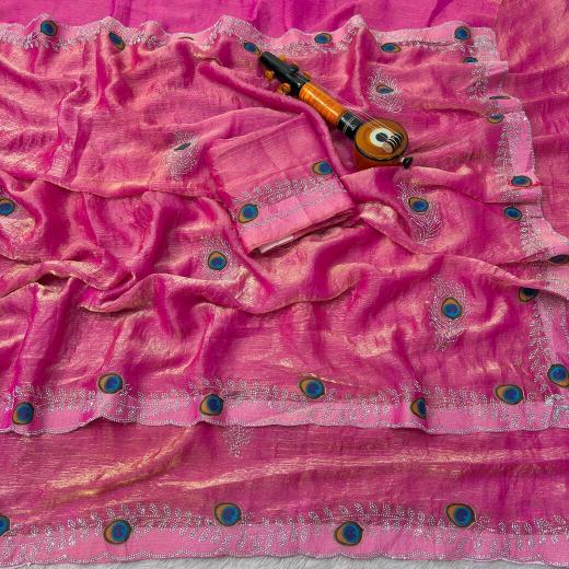 Vastrangan mor pankh saree shop surat